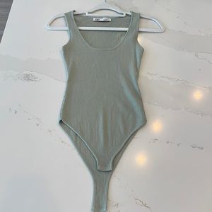 Zara Sage Bodysuit